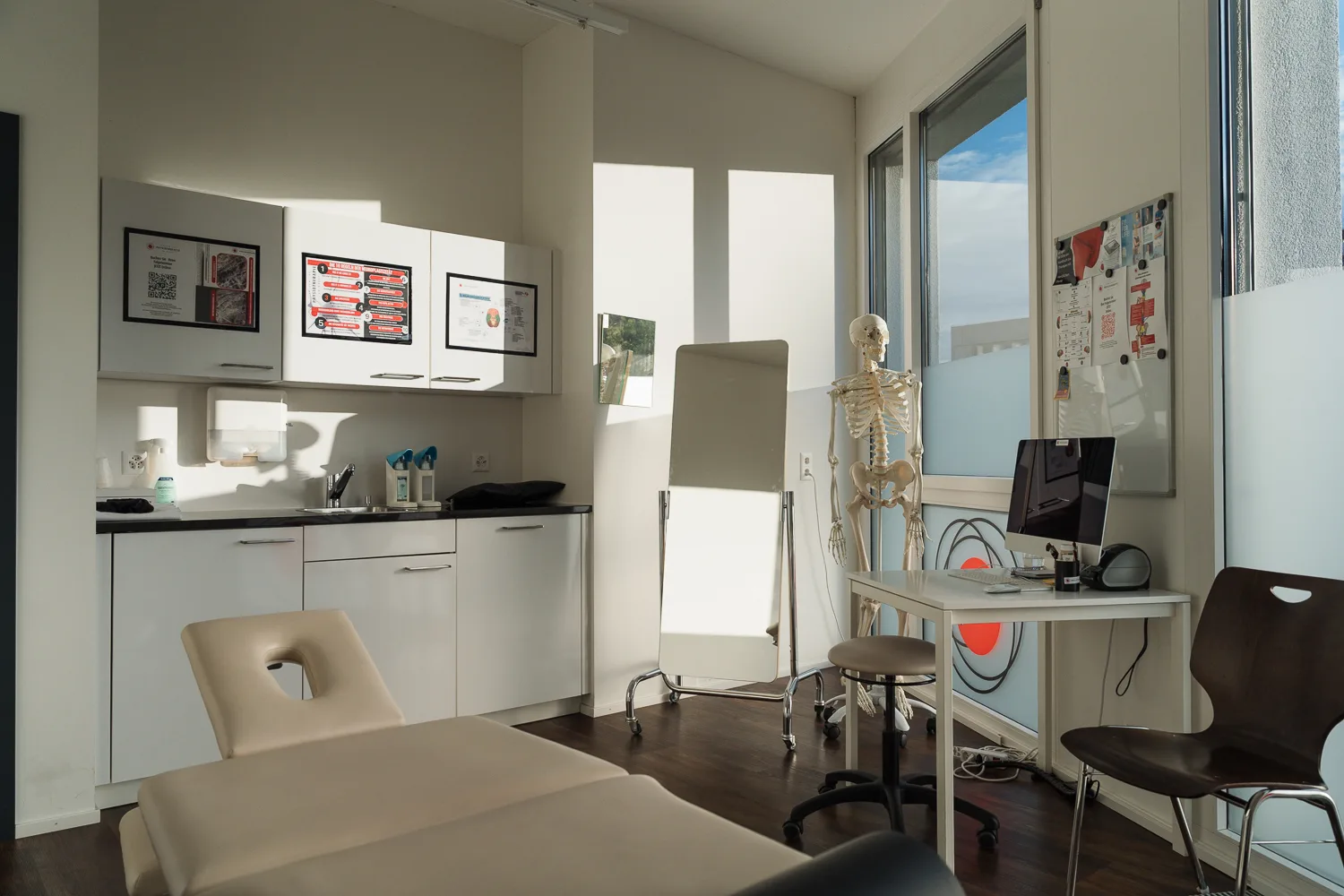 Praxisraum im Zentrum f&uuml;r Physiotherapie